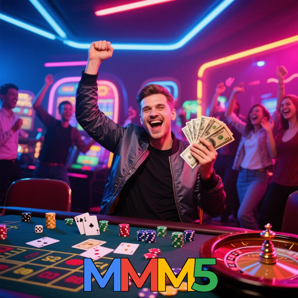 MMM5：Diversão garantida com blackjack, roleta e apostas ao vivo no futebol!